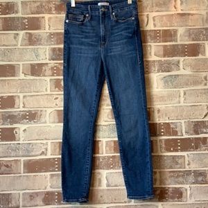 Good American Medium Wash Skinny Jeans